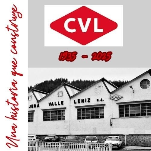 Portada del libro corporativo de CVL Sistemas Valle Leniz 1935-2025